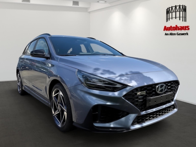 Foto 1 - i30 N LINE AUTOMATIK+ELEKTR. SITZE+TOTWINKEL+NAVI, meta blue / mic (blau)