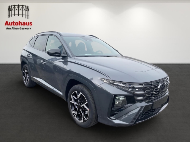 Foto 1 - TUCSON N Line Hybrid+LED+ELEKTRISCHE HECKKLAPPE+NAVI, ecotronic grey / mic (grau)